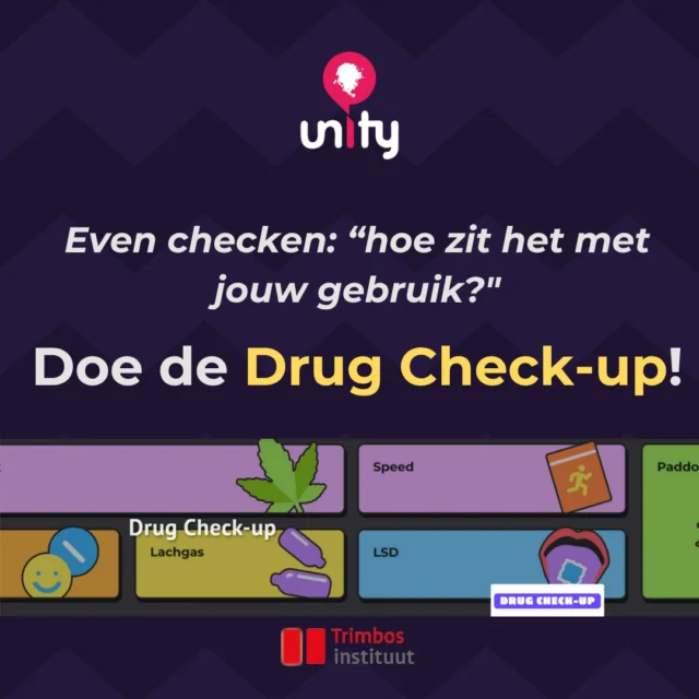 Gebruik je wel eens drugs en ben je benieuwd naar hoe het zit met jouw gebruik?
Dan is de Drug Check-up van het Trimbos Instituut iets voor jou. De test biedt direct persoonlijk inzicht in je gebruik en verwijst naar betrouwbare informatie en passende hulp. 

✔ Anoniem
✔ Gratis
✔ Direct feedback over je gebruik

Je vult een paar vragen in en je krijgt meteen inzicht in hoe je ervoor staat. 

🔗 #ʟɪɴᴋɪɴʙɪᴏ